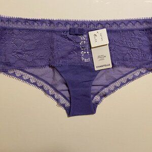 Chantelle Day to Night Lace Hipster - Dusky Lavender NWT